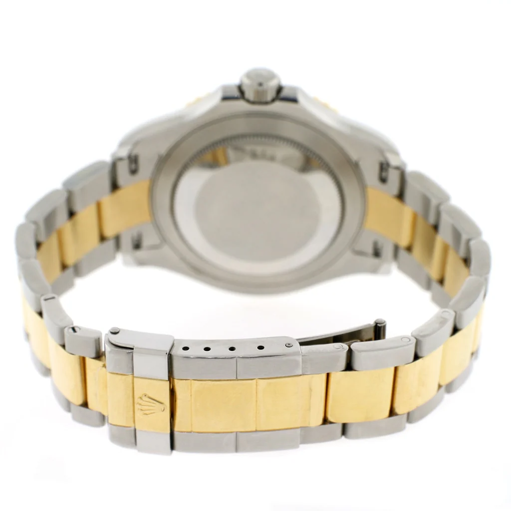 Rolex Yacht-Master 2-Tone 18K Yellow Gold/Stainless Steel Blue Dial 40MM Automatic Mens Oyster Watch 16623 - Image 7