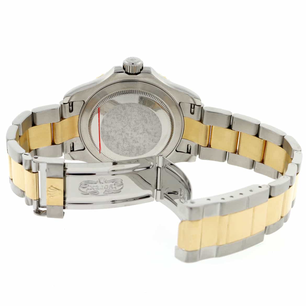 Rolex Yacht-Master Yellow Gold/SS White Dial 40mm Random 16623 - Image 5