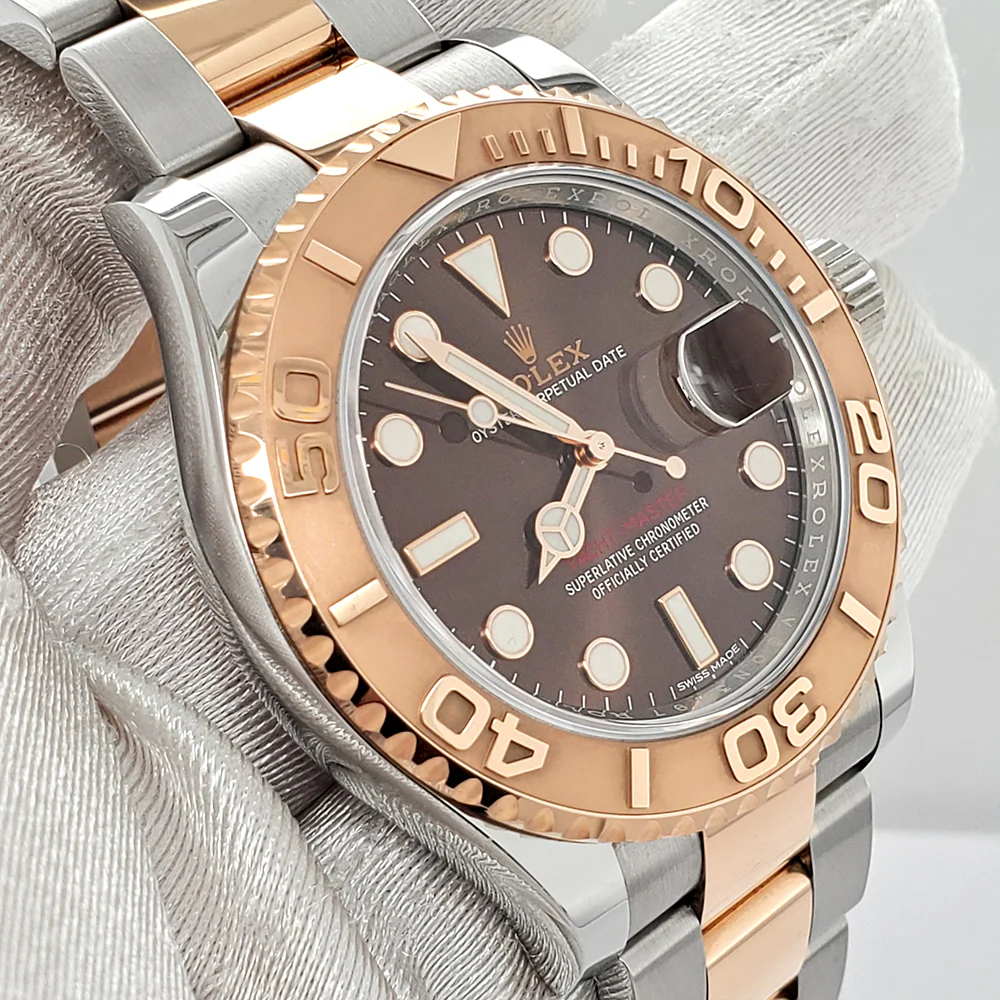 Rolex Yacht-Master 40mm 116621 Chocolate Dial Two-Tone Rose Gold/Steel Watch Box Papers - Image 2