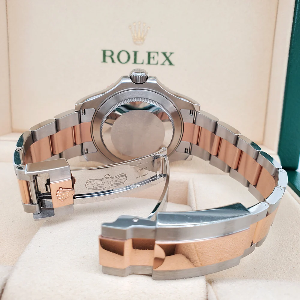 Rolex Yacht-Master 40mm 116621 Chocolate Dial Two-Tone Rose Gold/Steel Watch Box Papers - Image 6