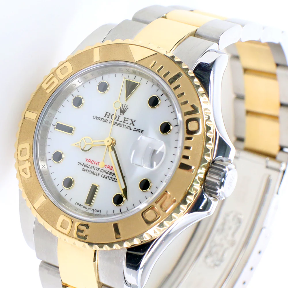 Rolex Yacht-Master 40mm 2-Tone Yellow Gold/Steel Watch Box Papers 16623 - Image 4