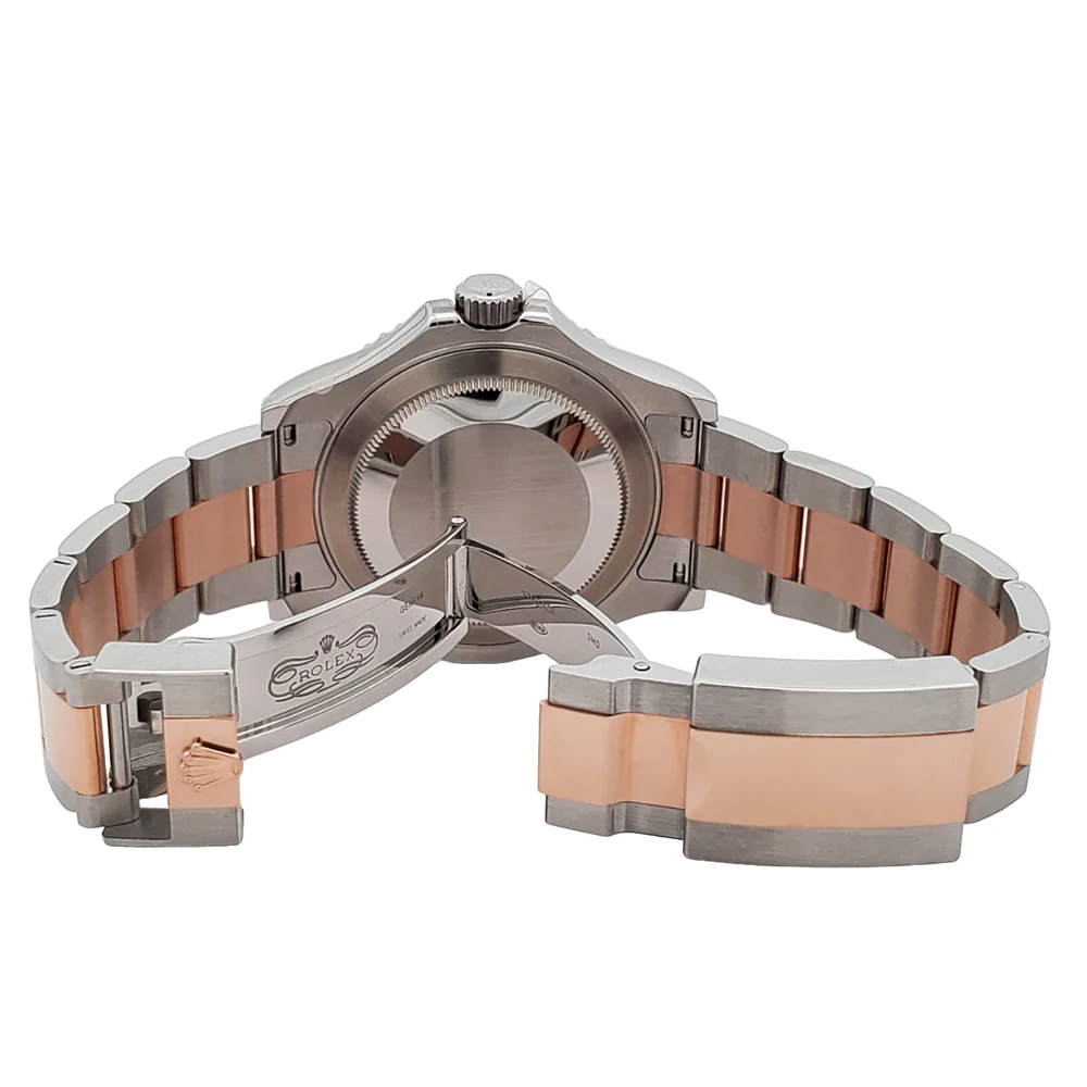 Rolex Yacht-Master 40mm Chocolate Dial 2-Tone Rose Gold/Steel Watch 116621 Box Papers - Image 6