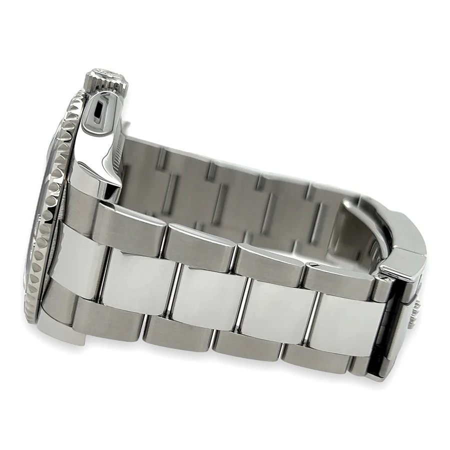 Rolex Yacht-Master 40mm Dark Rhodium Dial/Platinum Bezel/Steel Oyster Watch 116622 Box Papers 2019 - Image 3