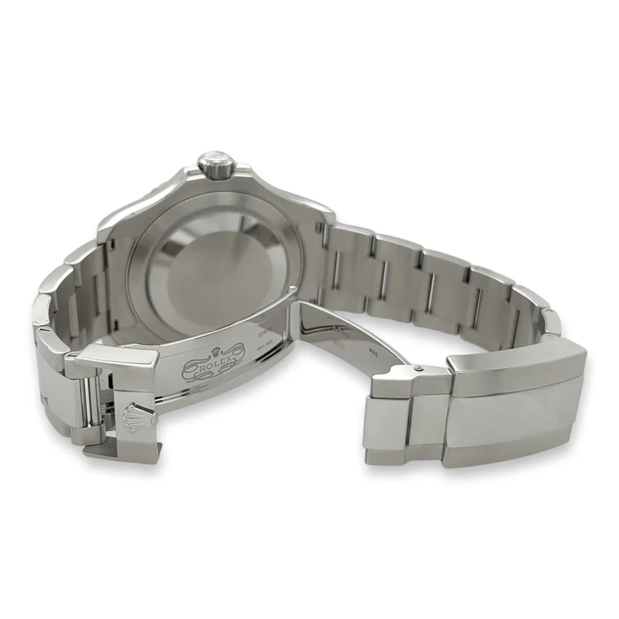 Rolex Yacht-Master 40mm Dark Rhodium Dial/Platinum Bezel/Steel Oyster Watch 116622 Box Papers 2019 - Image 5