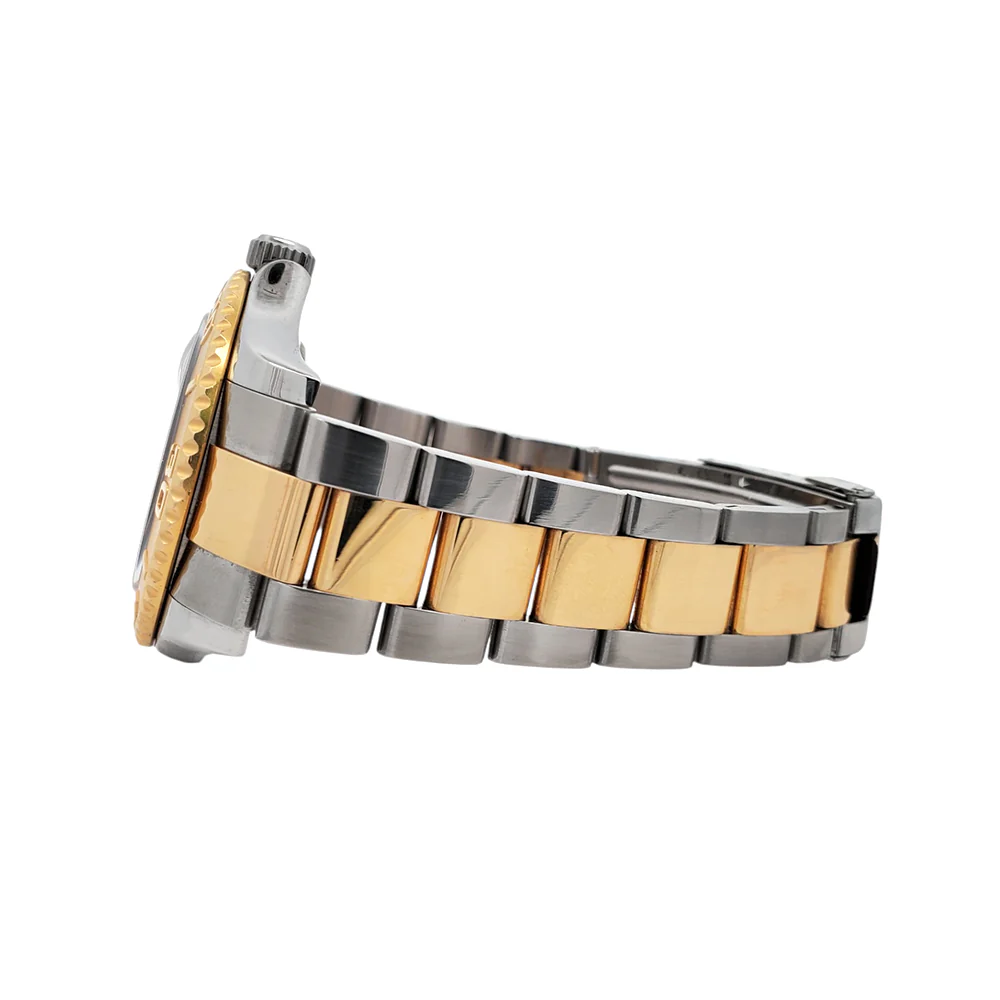 Rolex Yacht-Master 40mm Gray Slate Dial Yellow Gold/Steel Oyster 16623 Watch Box Papers - Image 4
