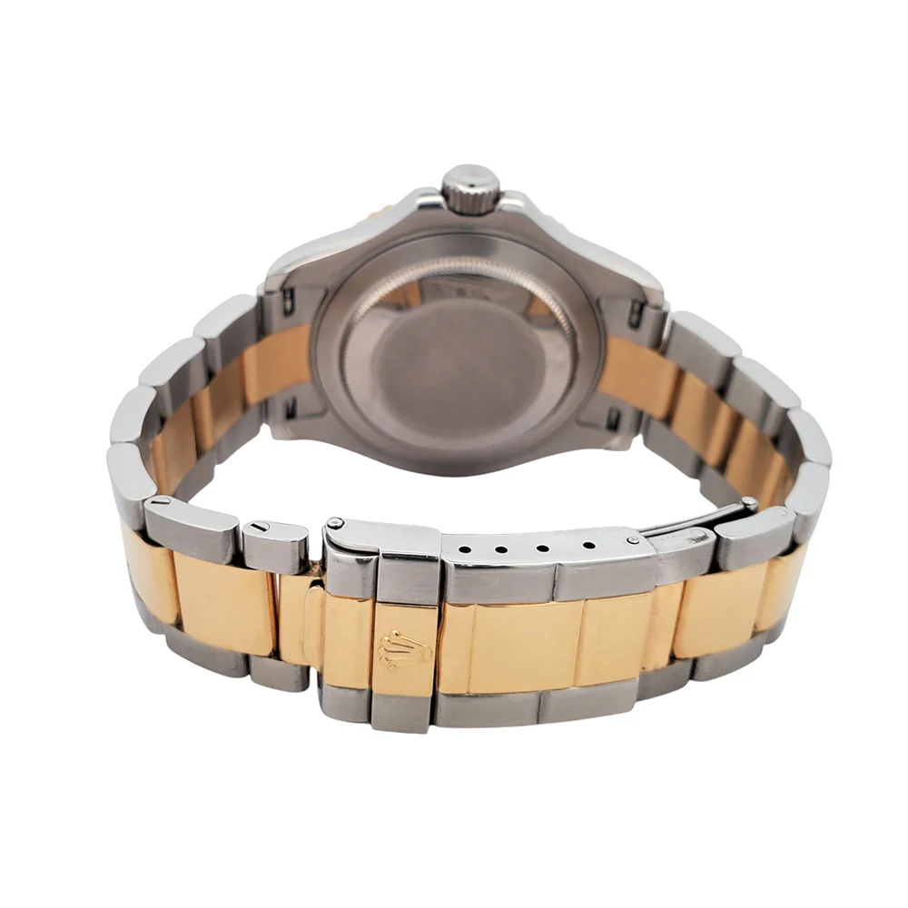 Rolex Yacht-Master 40mm Gray Slate Dial Yellow Gold/Steel Oyster 16623 Watch Box Papers - Image 5