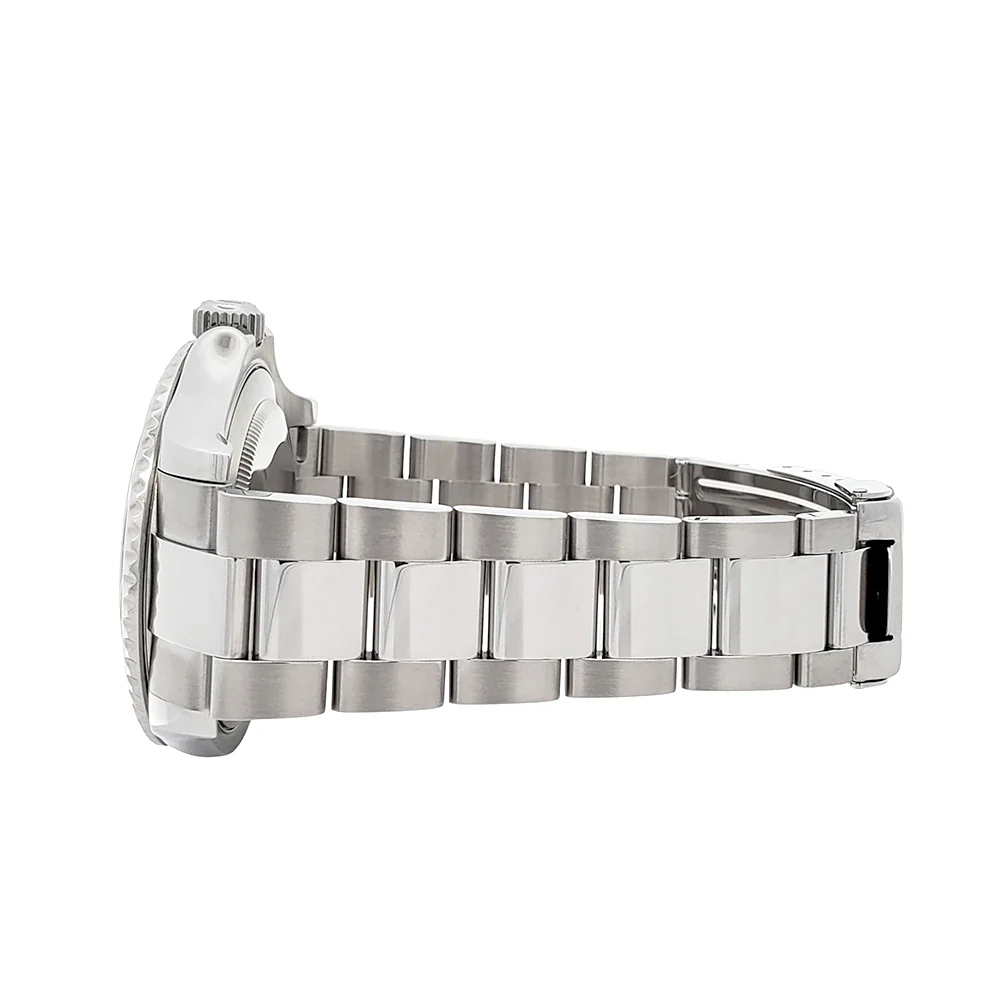 Rolex Yacht-Master 40mm Platinum Bezel Steel Watch 16622 Box Papers - Image 6