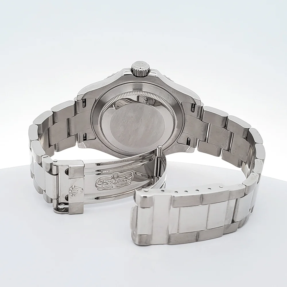Rolex Yacht-Master 40mm Platinum Bezel Steel Watch, Ref 16622 - Image 6