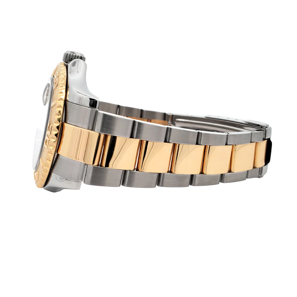 Rolex Yacht-Master 40mm White Dial 2-tone Yellow Gold/Steel Oyster 16623 Watch Box Papers - Image 4