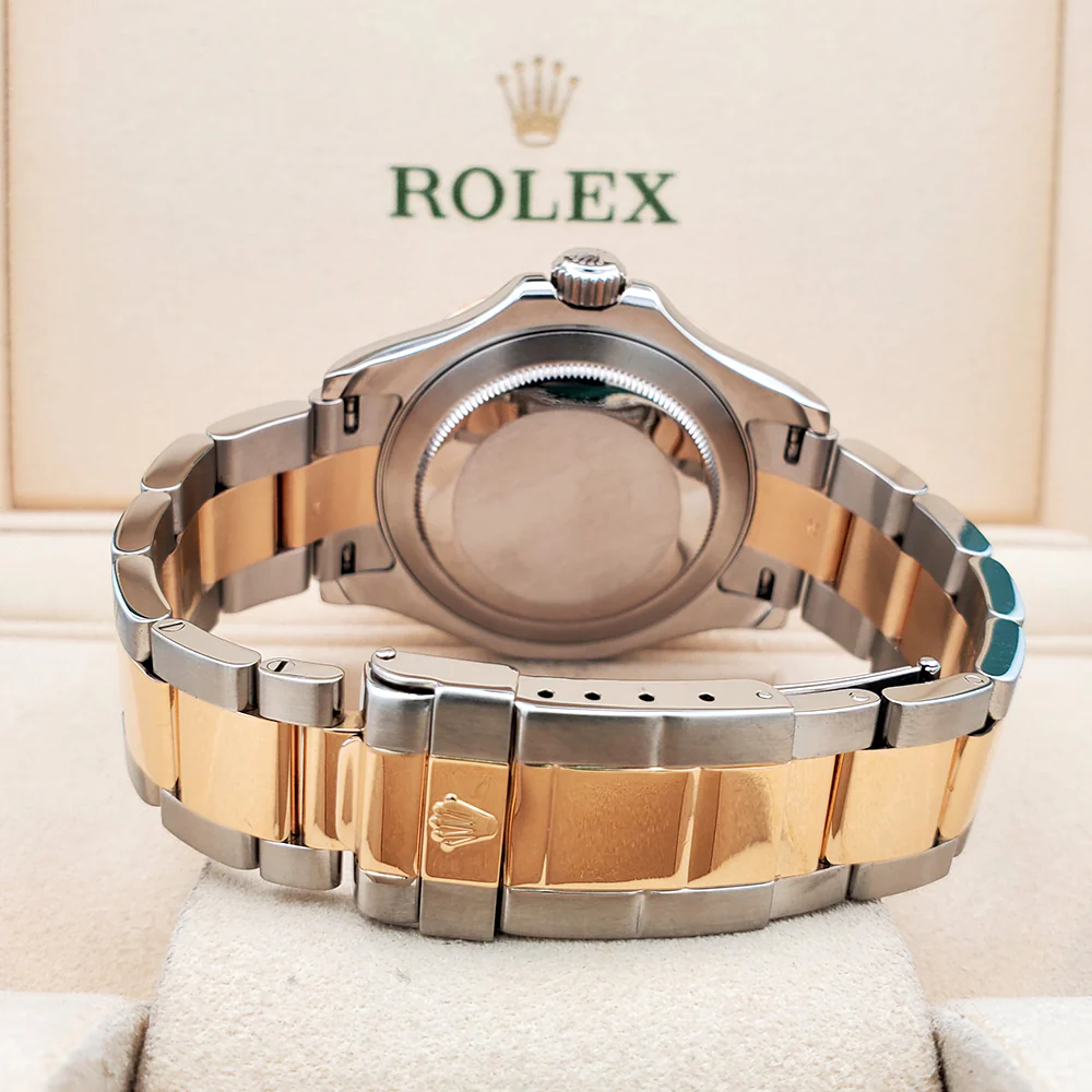 Rolex Yacht-Master 40mm White Dial 2-tone Yellow Gold/Steel Oyster 16623 Watch Box Papers - Image 5
