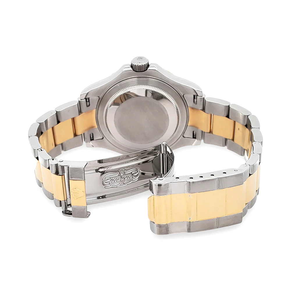 Rolex Yacht-Master 40mm White Dial 2-tone Yellow Gold/Steel Oyster 16623 Watch Box/Papers/Tag - Image 8