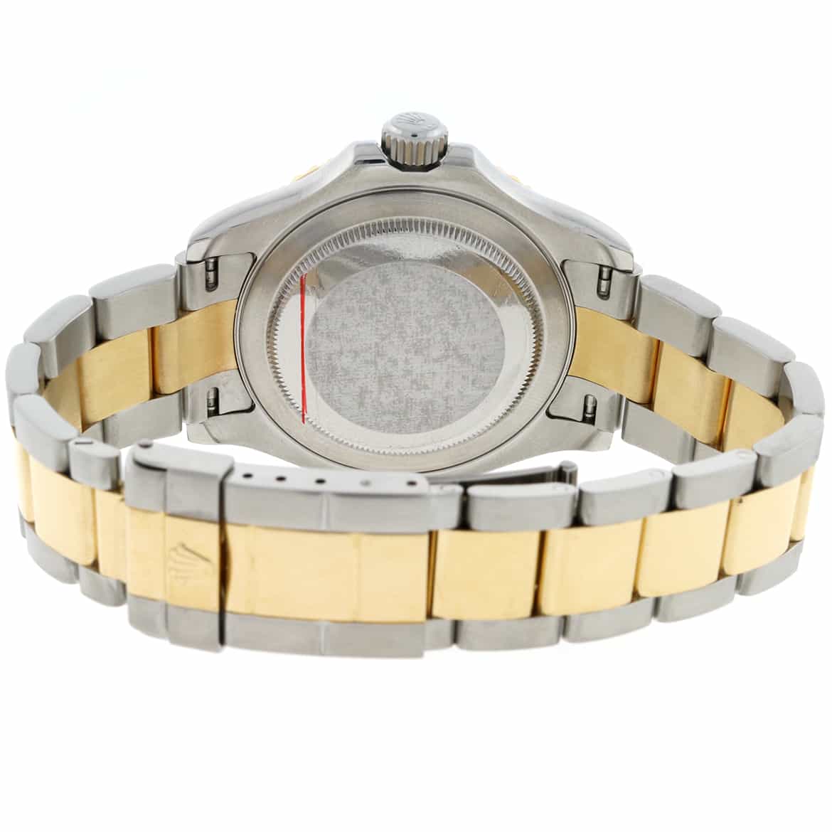 Rolex Yacht-Master 40MM Yellow Gold/Stainless Steel Watch With White Dial, Box&Papers 16623 - Image 4