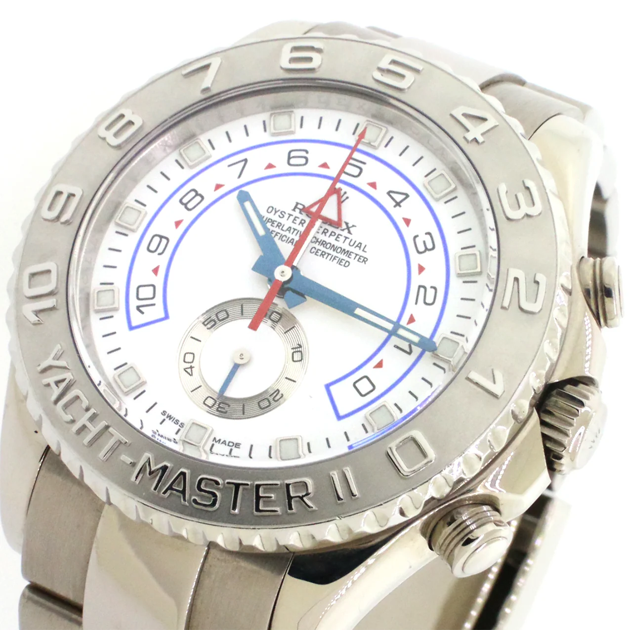 Rolex Yacht-Master II 18K White Gold 44mm Watch, Box&Papers 116689 - Image 2