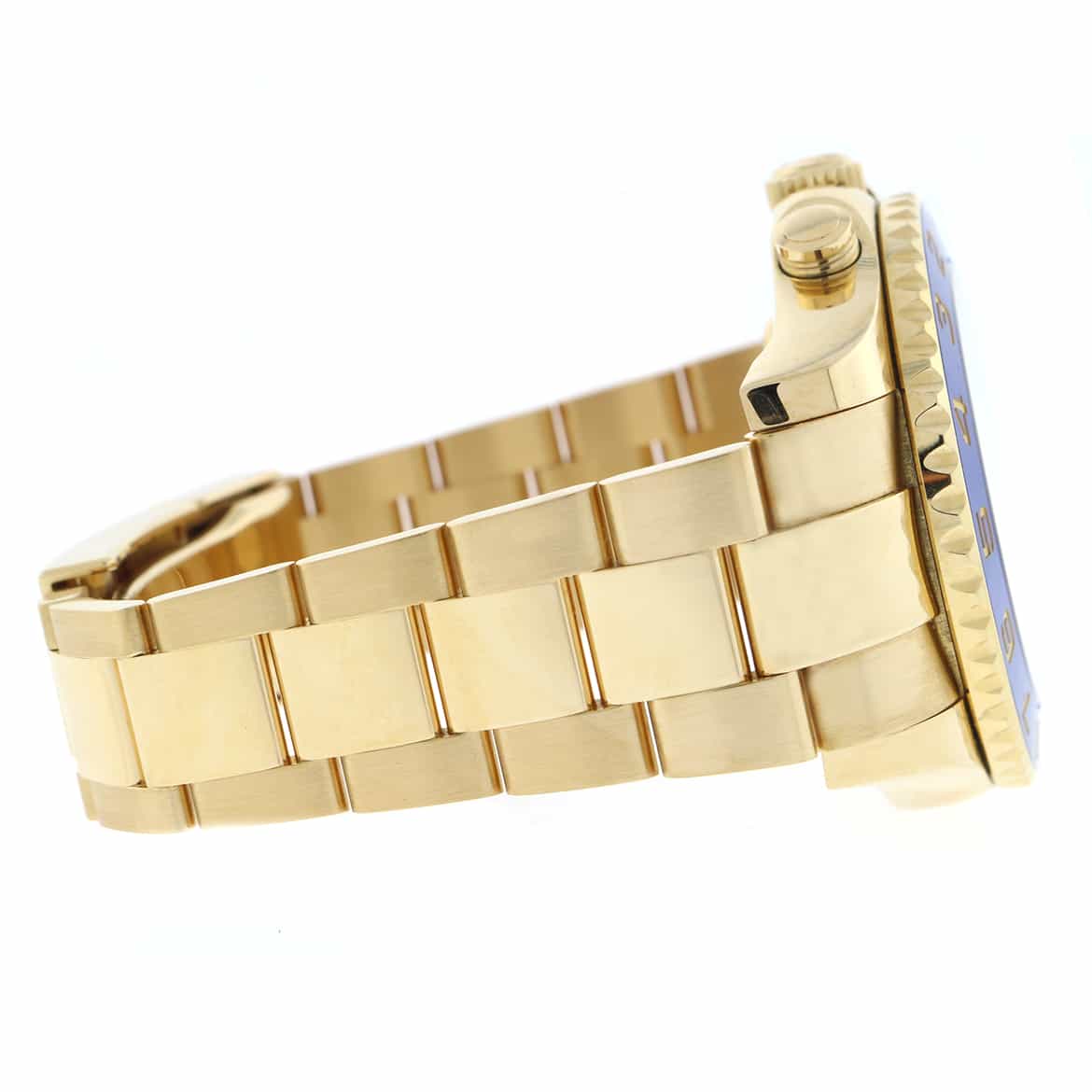 Rolex Yacht-Master II 18K Yellow Gold Blue Ceramic Bezel 44MM Automatic Mens Watch 116688 - Image 8