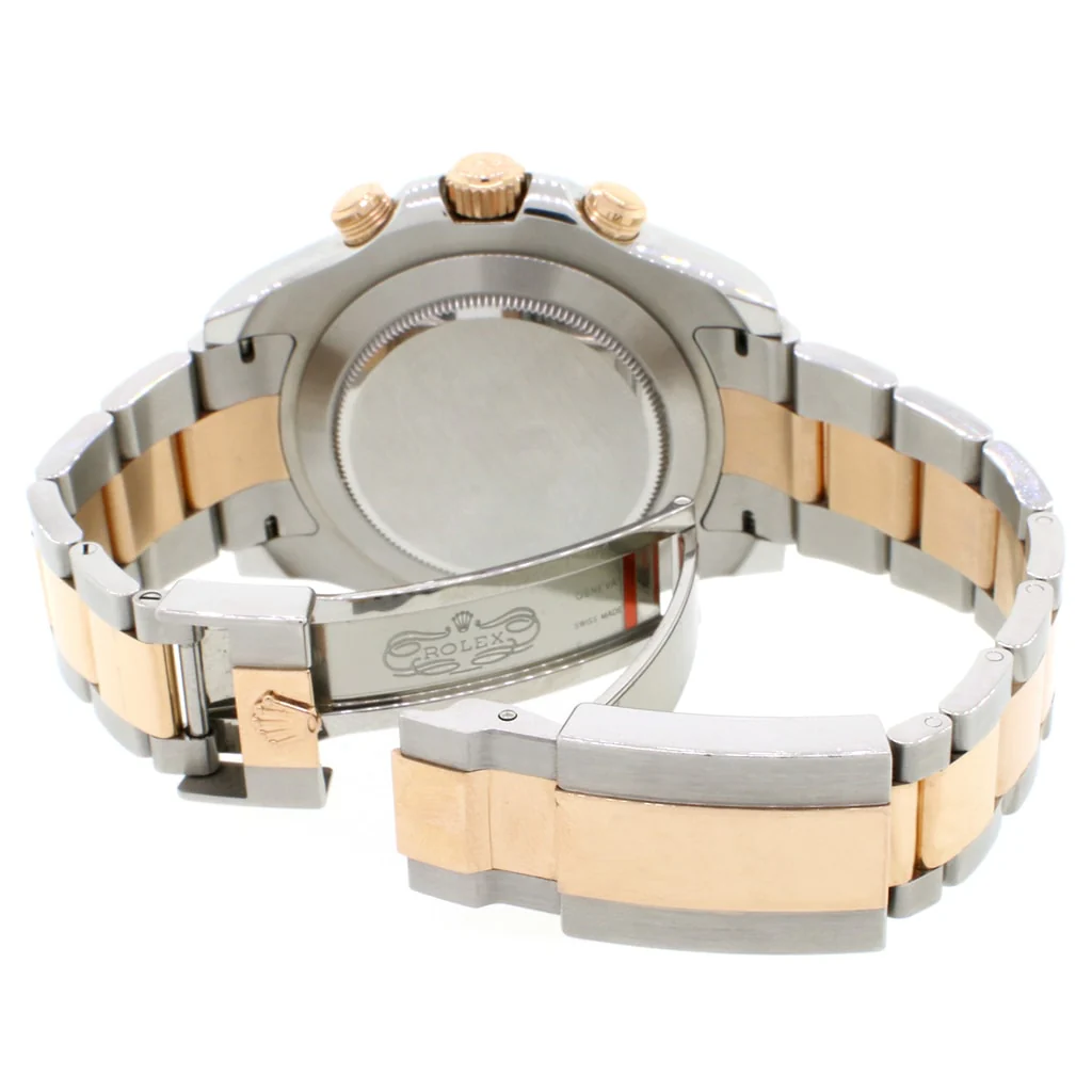 Rolex Yacht-Master II 44MM 2-Tone Rose Gold/Steel Oyster Watch W/Blue Ceramic Bezel Box&Papers 116681 - Image 9