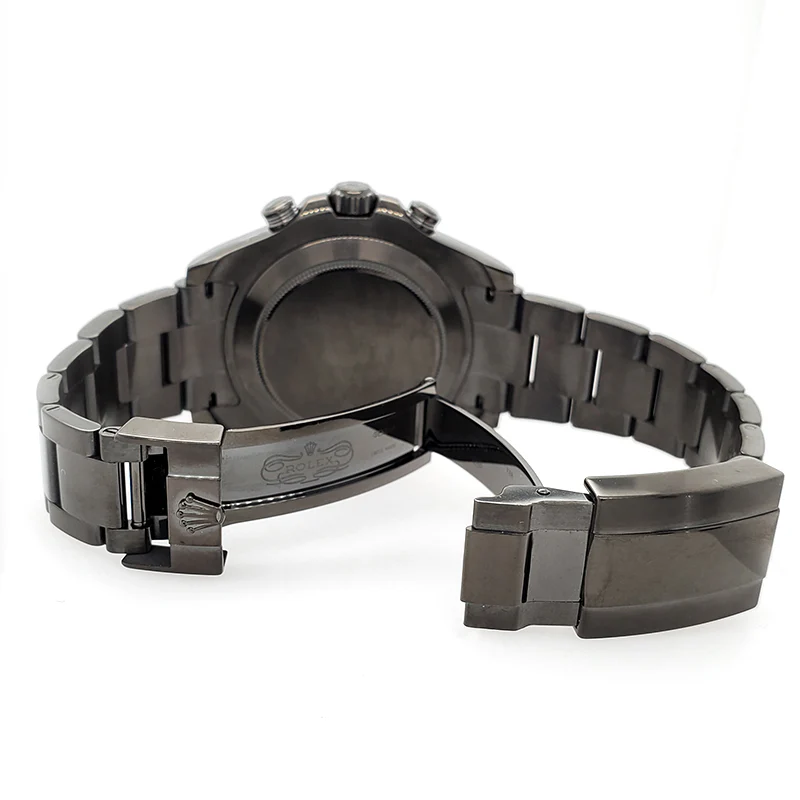 Rolex Yacht-Master II 44mm Black DLC - PVD Watch 116680 Box Papers - Image 8