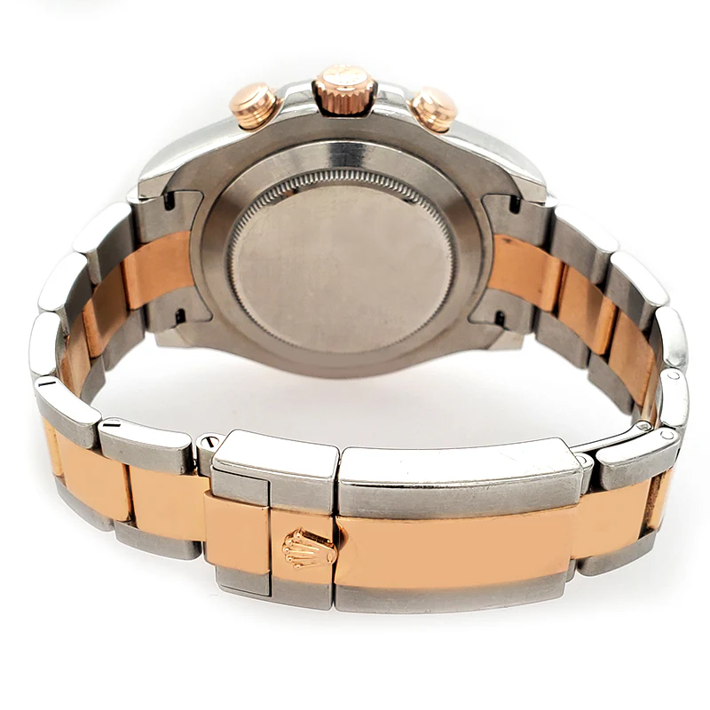 Rolex Yacht-Master II 44mm White Dial Oystersteel and Everose Gold Watch 116681 Box Papers - Image 4