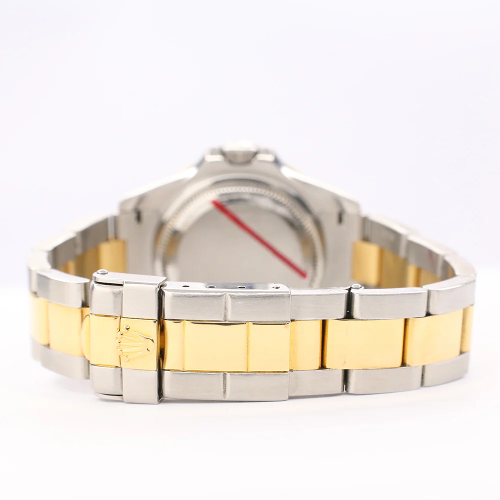 Rolex Yacht-Master Ladies 29MM 2-Tone Yellow Gold/Steel Watch with Silver Dial 69623 - Image 4