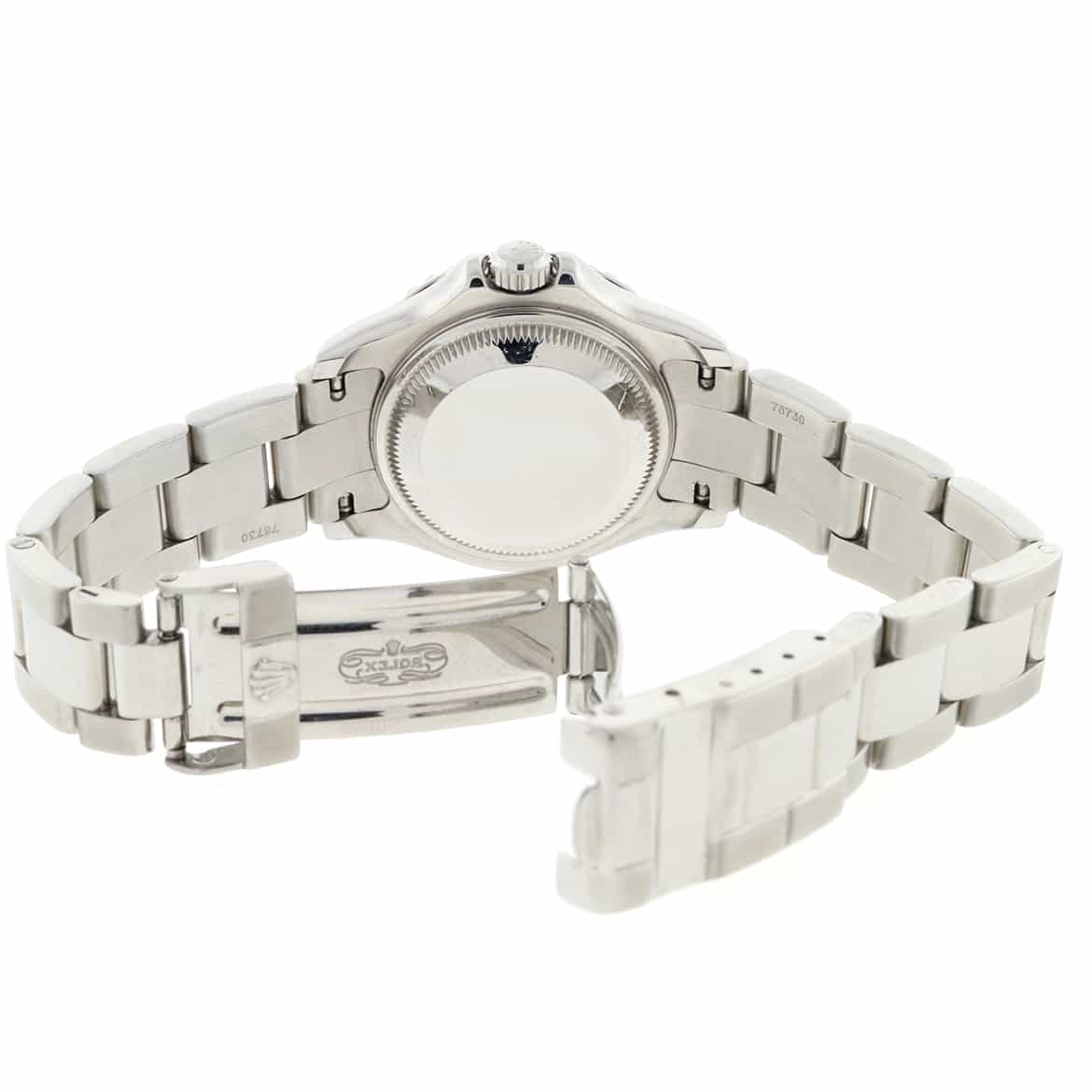 Rolex Yacht-Master Ladies Platinum Dial & Bezel 29MM Automatic Stainless Steel Watch 169622 - Image 7