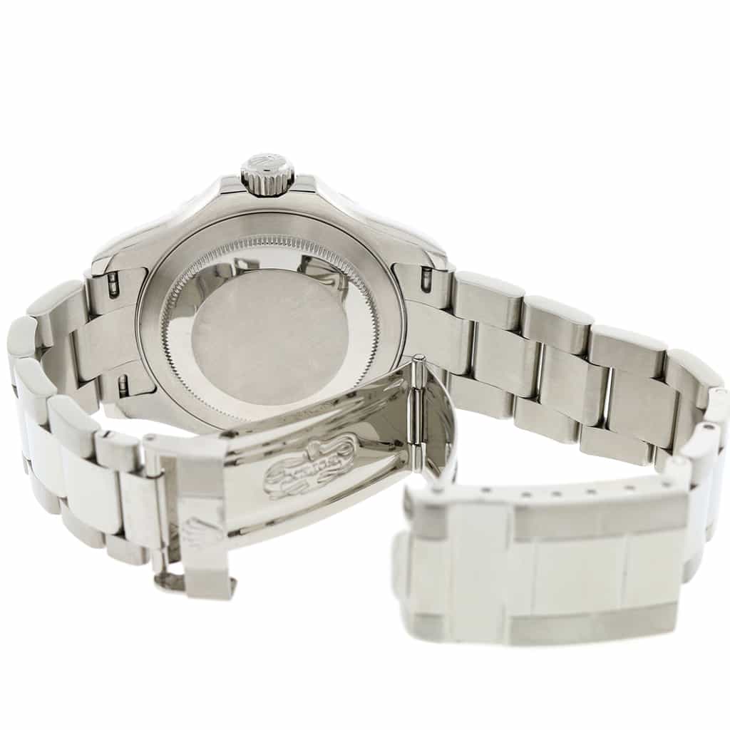 Rolex Yacht-Master Stainless Steel 40MM Platinum Bezel Automatic Oyster Mens Watch 16622 - Image 8