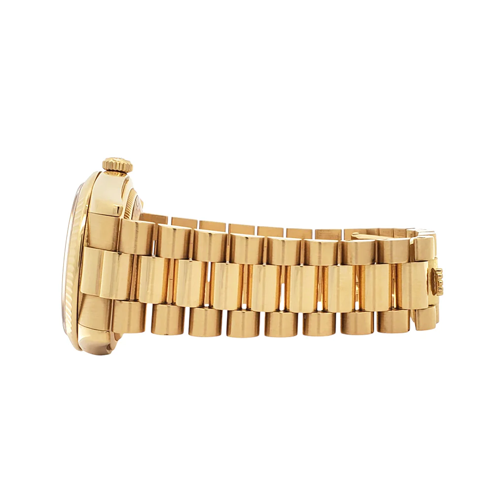 Rolex Yellow Gold President Day-Date 36 Champagne Index Dial Watch 118238 Box Papers - Image 5