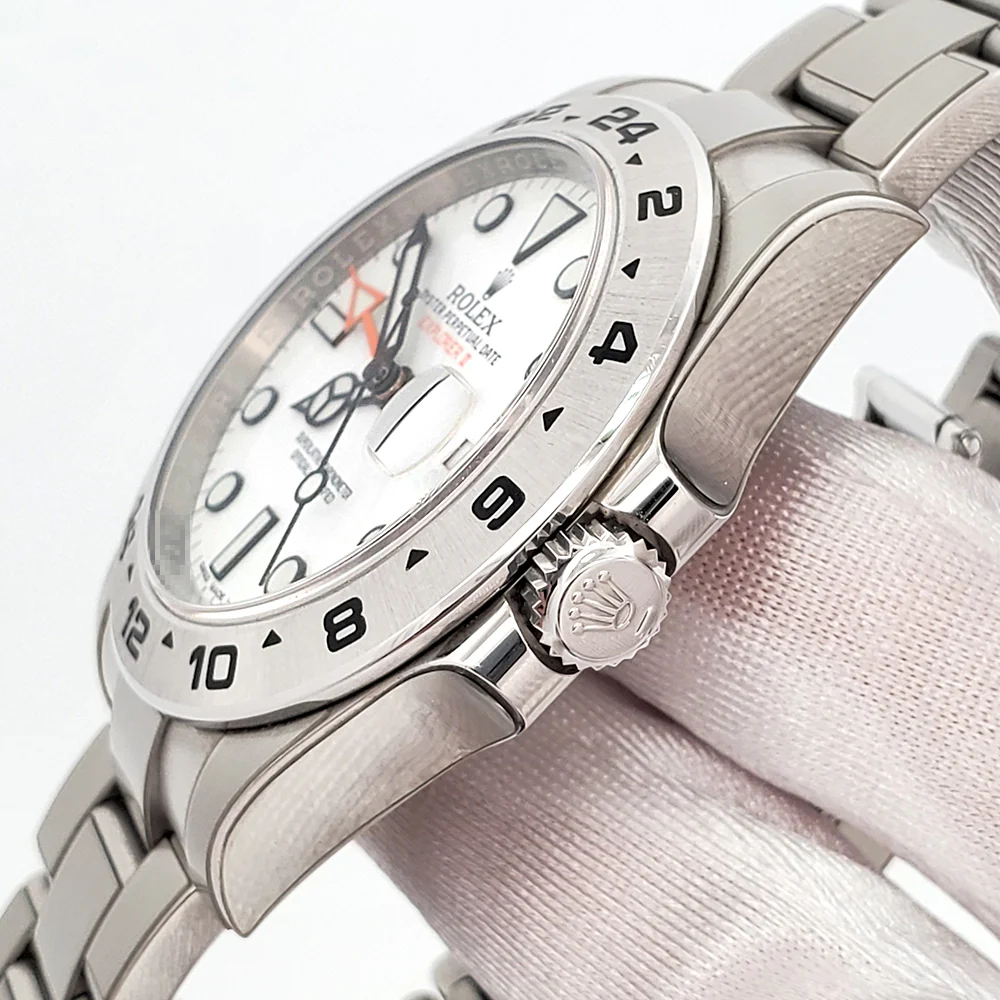 Stickered 2020 Rolex Explorer II Polar White Dial Steel Oyster 42mm Watch 216570 Box/Papers/Tag - Image 3