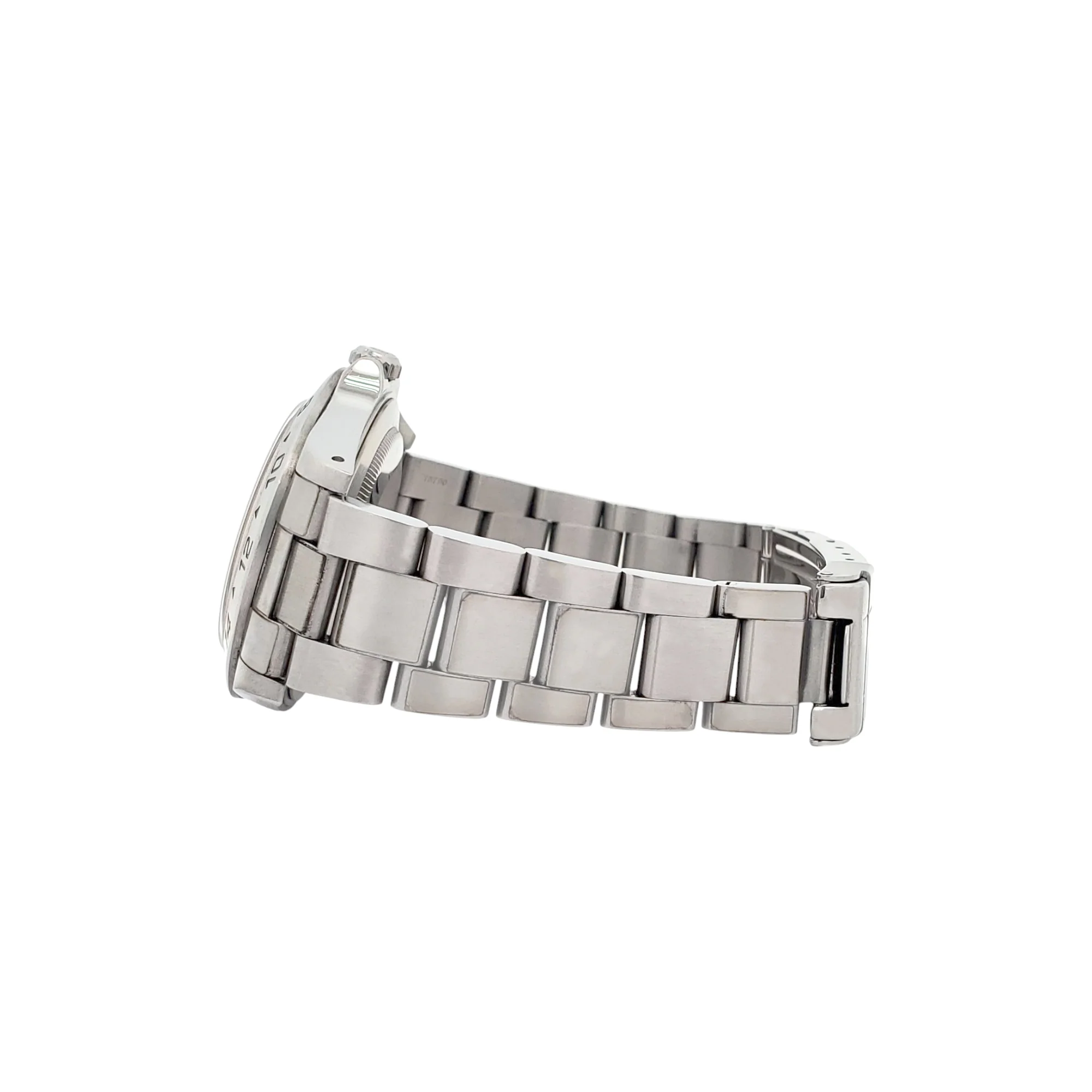 Stickered Rolex Explorer II 40mm Polar White Steel Oyster Watch 16570 Box Papers - Image 5