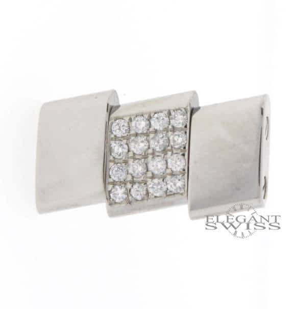 Super Avenger Professional II (1315A) Stainless Steel Link with Diamonds