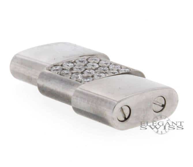 Super Avenger Professional II (1315A) Stainless Steel Link with Diamonds - Image 2