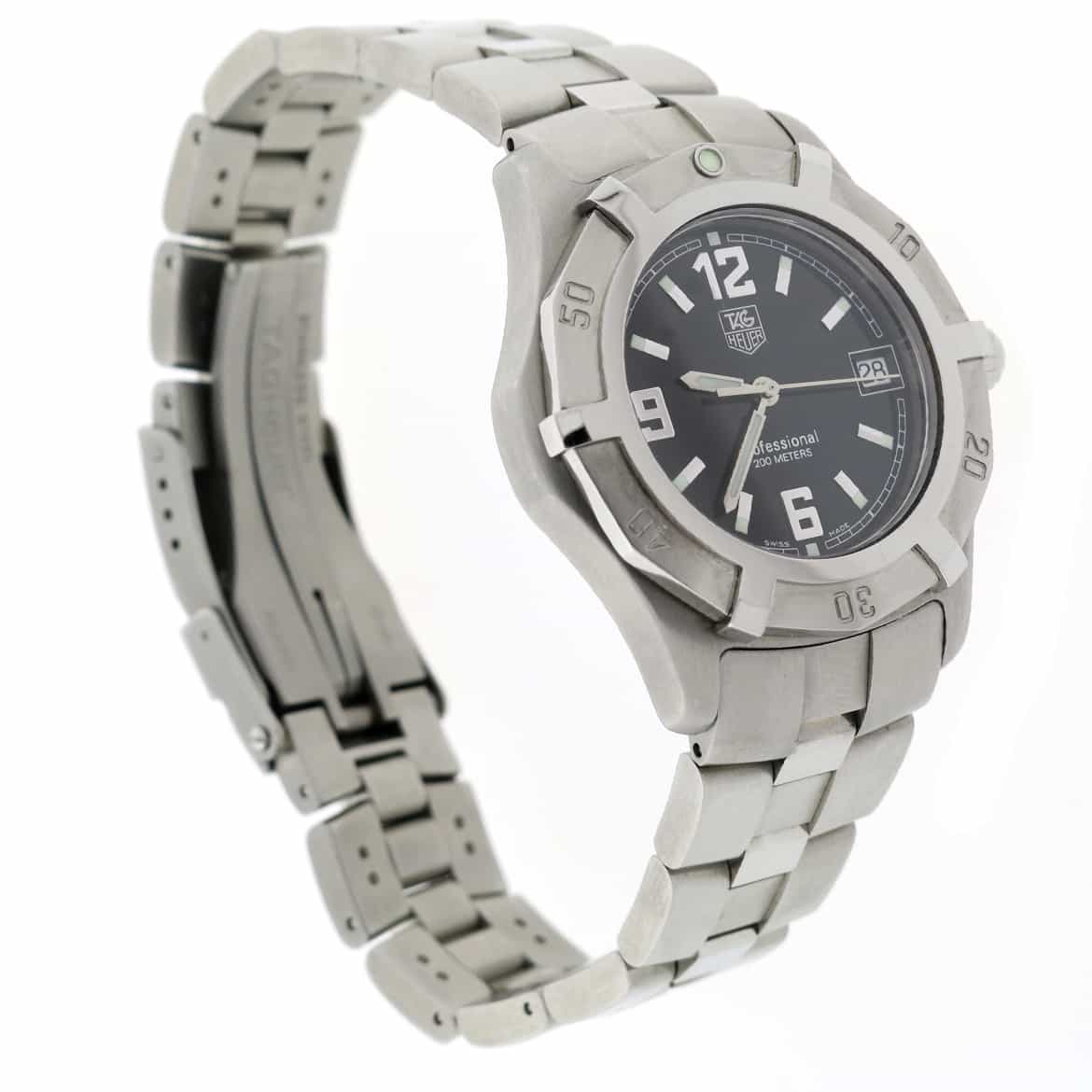 Tag Heuer Professional 38MM Black Dial Stainless Steel Mens Watch WN1110.BA0332 - Image 3