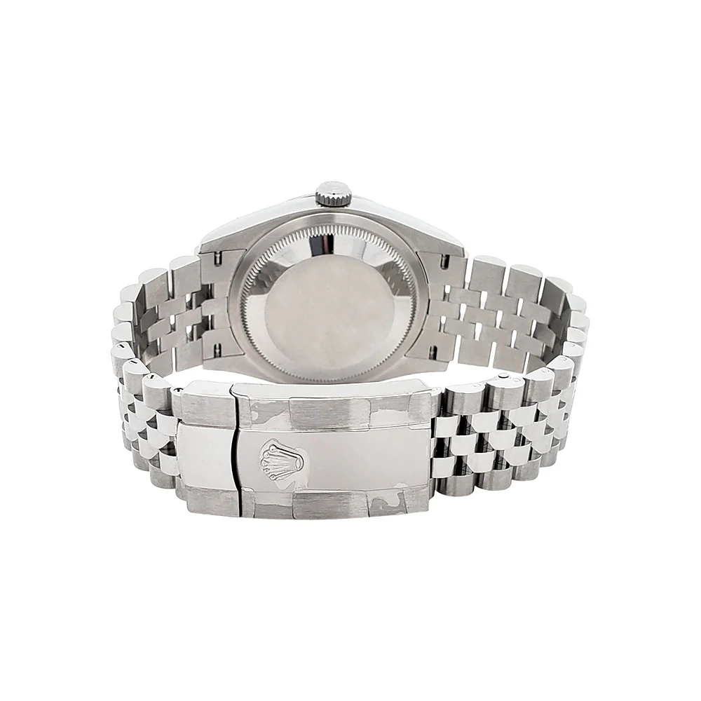 Unworn 2025 Rolex Datejust 36mm 126200 Silver Index Steel Jubilee Watch Box/Papers/Tag - Image 7