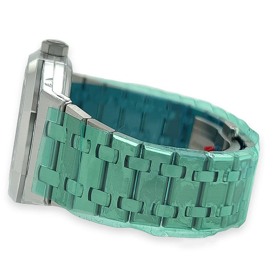 Unworn Audemars Piguet Royal Oak 37mm Blue Dial Steel Watch Box Papers 15450ST.OO.1256ST.03 - Image 4