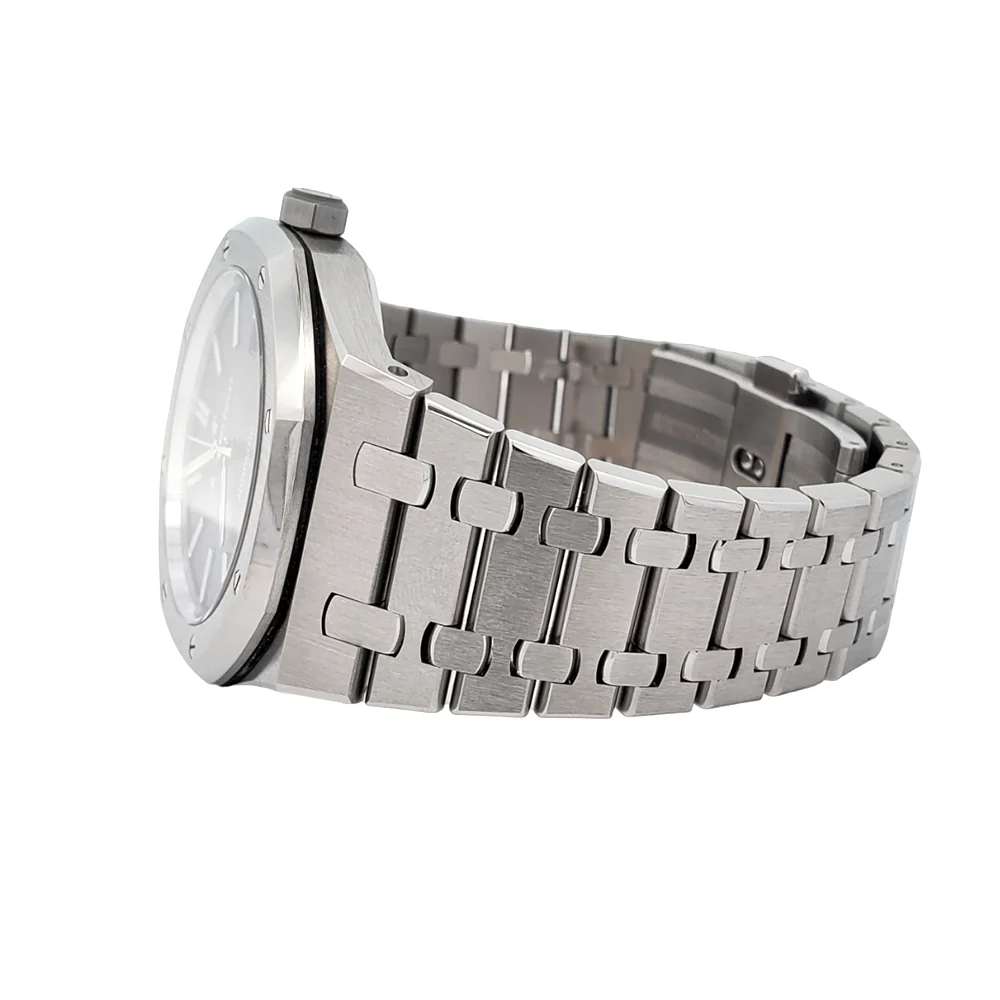 Unworn Audemars Piguet Royal Oak 41mm Blue Dial Steel Watch 15400ST Box Papers - Image 5