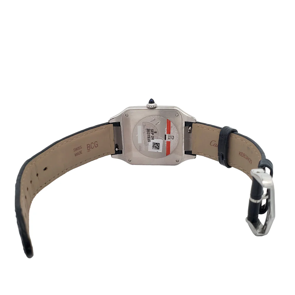 Unworn Cartier Santos Dumont Large Steel Watch WSSA0022 4240 - Image 5