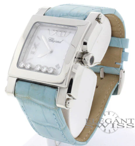 UNWORN Chopard Happy Sport Square XL Extra Large Watch, 28/8447-3001 - Image 5