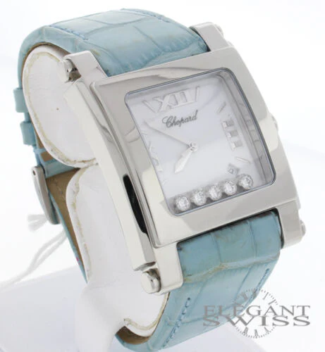 UNWORN Chopard Happy Sport Square XL Extra Large Watch, 28/8447-3001 - Image 6