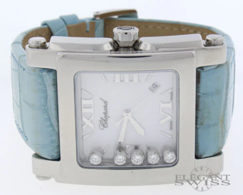 UNWORN Chopard Happy Sport Square XL Extra Large Watch, 28/8447-3001 - Image 8
