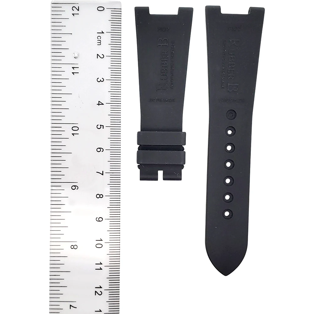 Unworn OEM Black Rubber B Strap for Patek Philippe Nautilus 5711 RG/WG - Image 2