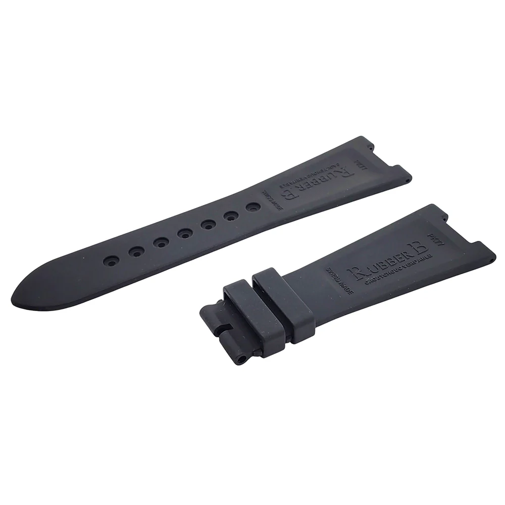 Unworn OEM Black Rubber B Strap for Patek Philippe Nautilus 5711 RG/WG - Image 4