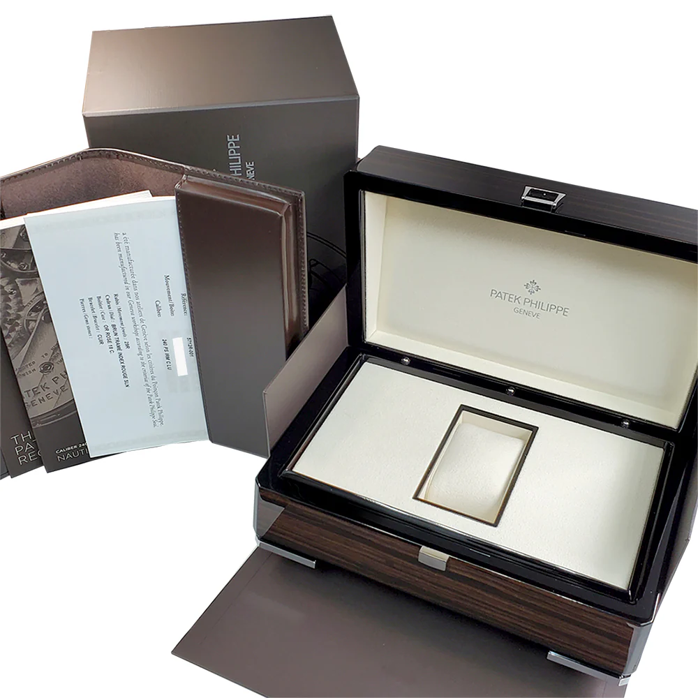 Unworn Patek Philippe Nautilus 40mm 18K Rose Gold Watch 5712R-001 Box Papers 2021 - Image 7