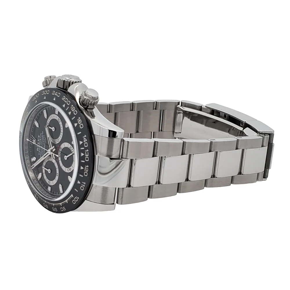 Unworn Rolex Cosmograph Daytona 40mm 116500LN Ceramic Bezel Black Dial Steel Watch 2023 Box Papers - Image 4