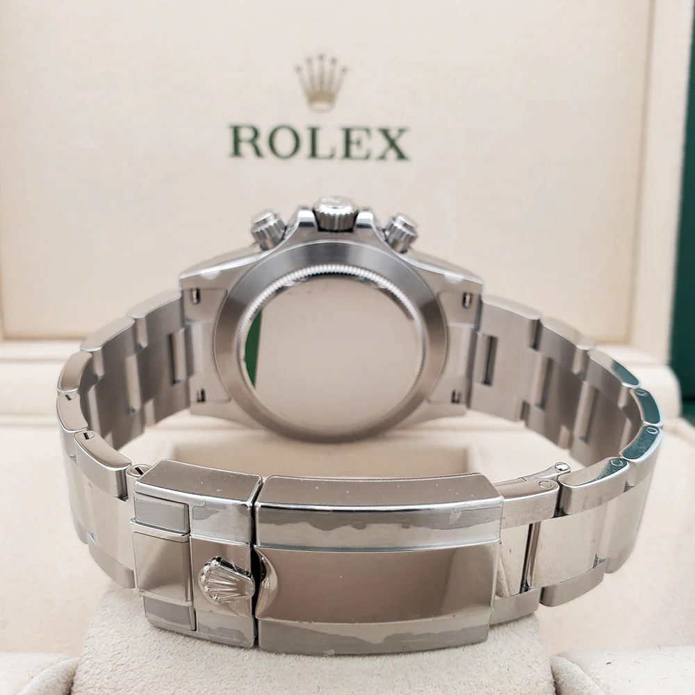Unworn Rolex Cosmograph Daytona 40mm White Panda Index Dial Steel Watch 116500LN Box Papers - Image 5