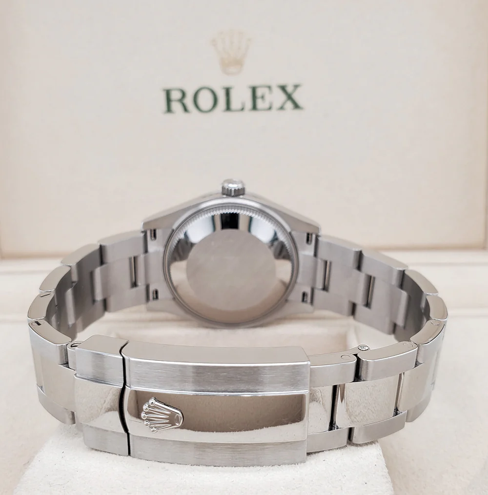 Unworn Rolex Datejust 31mm 278240 Mint Green Index Dial Stainless Steel Oyster Watch 2022 Box Papers - Image 5