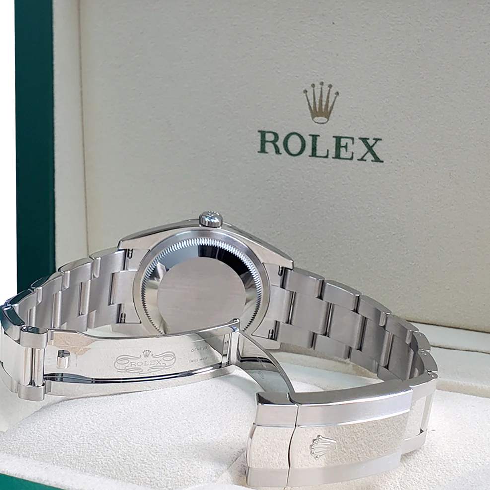 Unworn Rolex Datejust 36mm 126200 Mint Green Dial Stainless Steel Watch 2022 Box Papers - Image 6