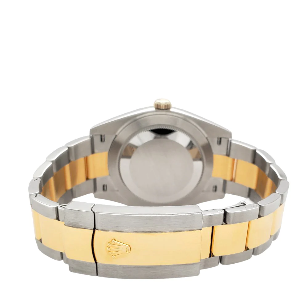 Unworn Rolex Datejust 41 126333 Factory White MOP Diamond Dial Steel/Yellow Gold Oyster Watch 2022 Box Papers - Image 4