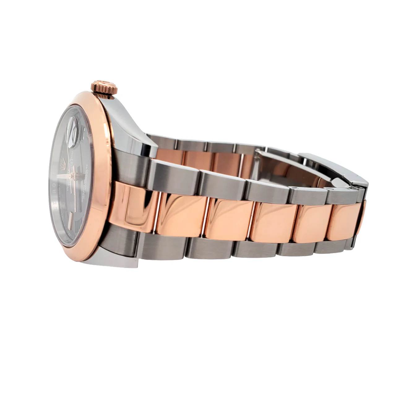 Unworn Rolex Datejust 41 Wimbledon Slate Dial 2-tone Rose Gold/Steel Oyster 126301 Watch 2022 Box Papers - Image 4