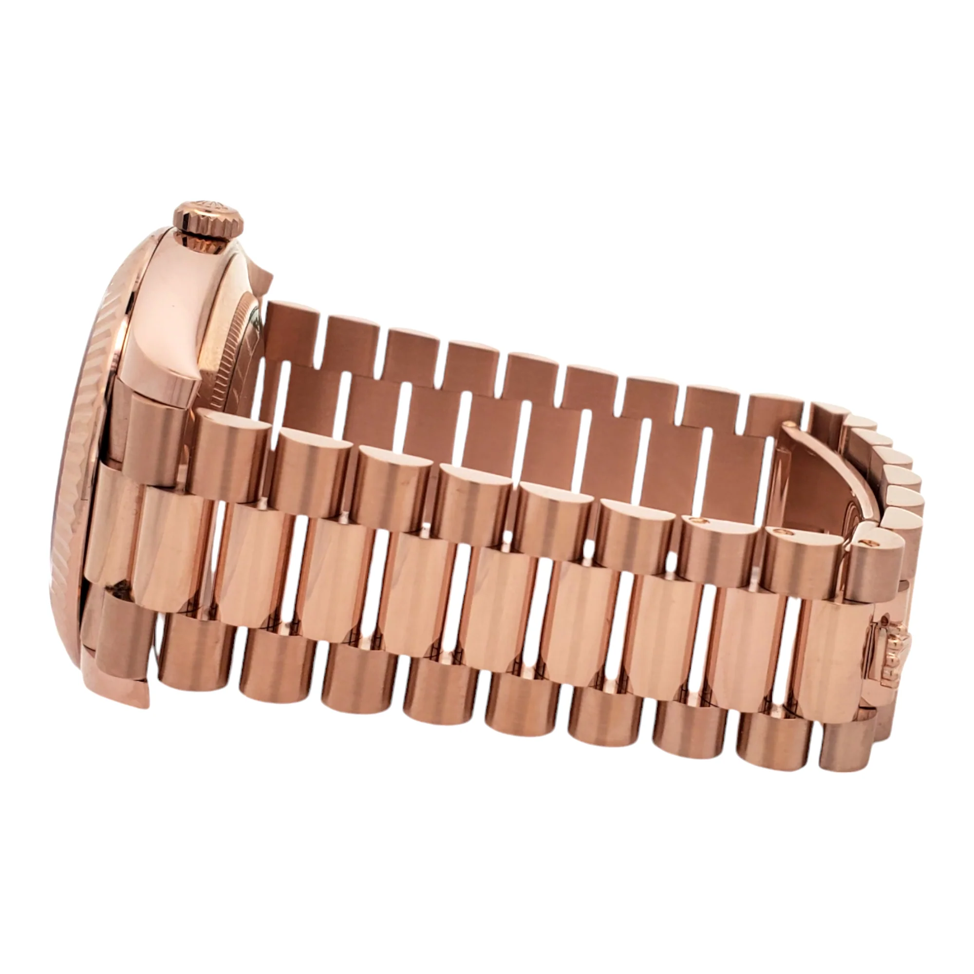 Unworn Rolex Day-Date 40mm 228235 Rose Gold White Roman Dial Watch 2022 Box Papers - Image 4