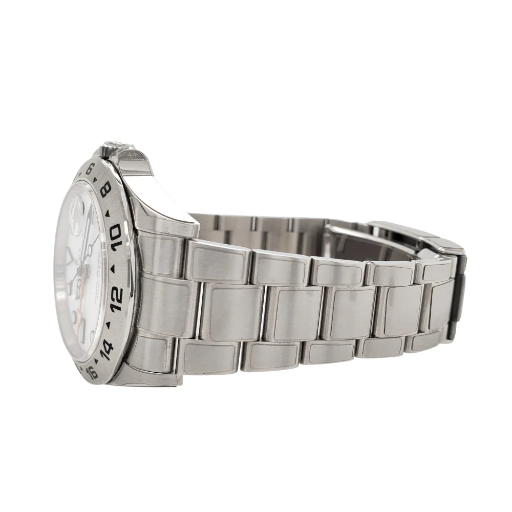 Unworn Rolex Explorer II 42mm Polar White Dial Stainless Steel Oyster Watch 226570 Box Papers - Image 4