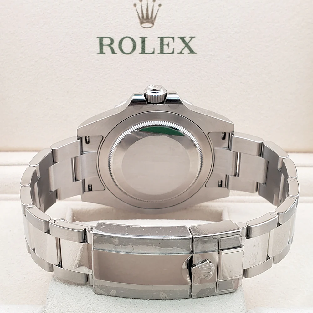 Unworn Rolex GMT-Master II 40mm "Sprite" Green and Black Ceramic Bezel Steel Oyster Watch 126720VTNR 2023 Box Papers - Image 5
