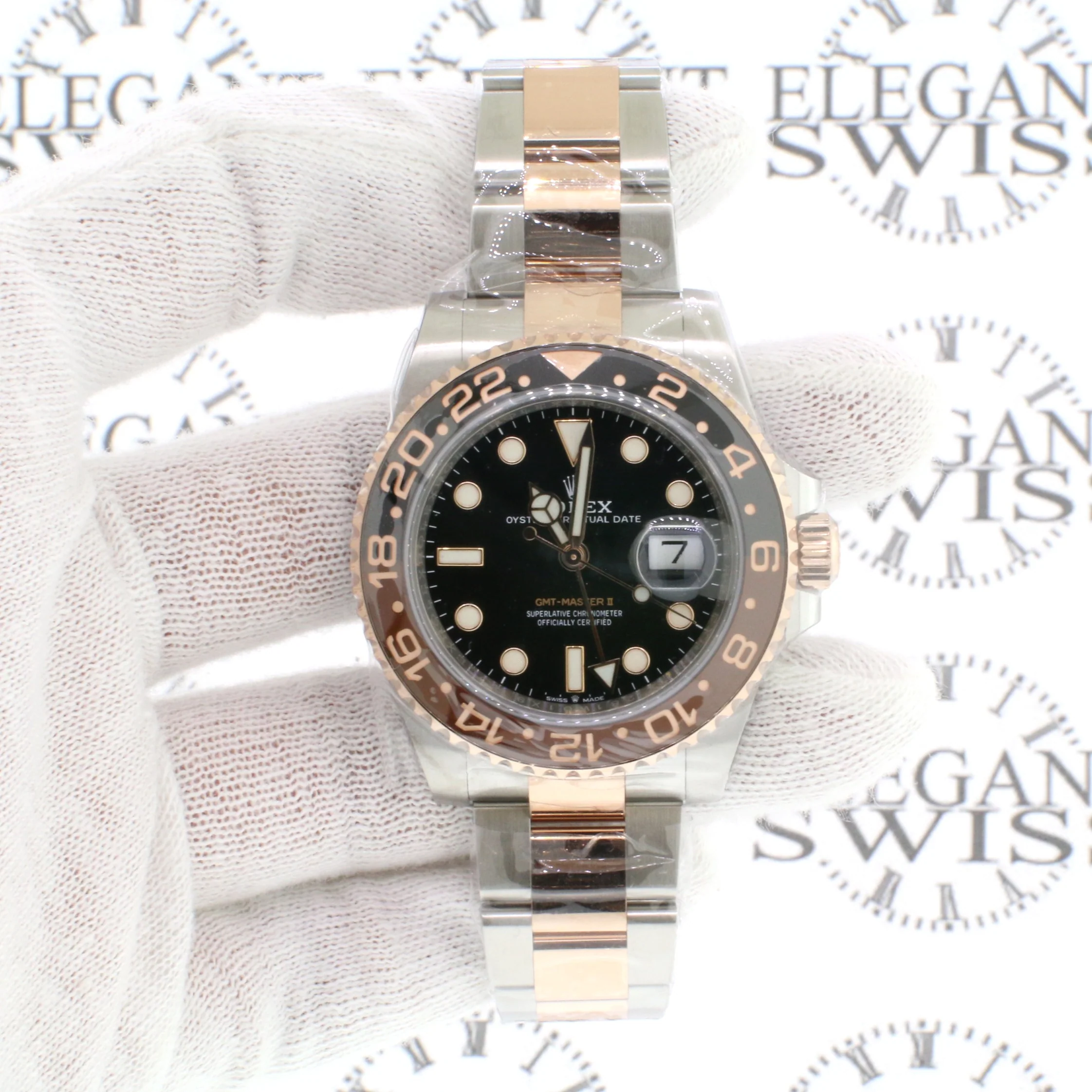 Unworn Rolex GMT-Master II Rootbeer 40MM Mens Oyster Watch 126711CHNR Box Papers - Image 4